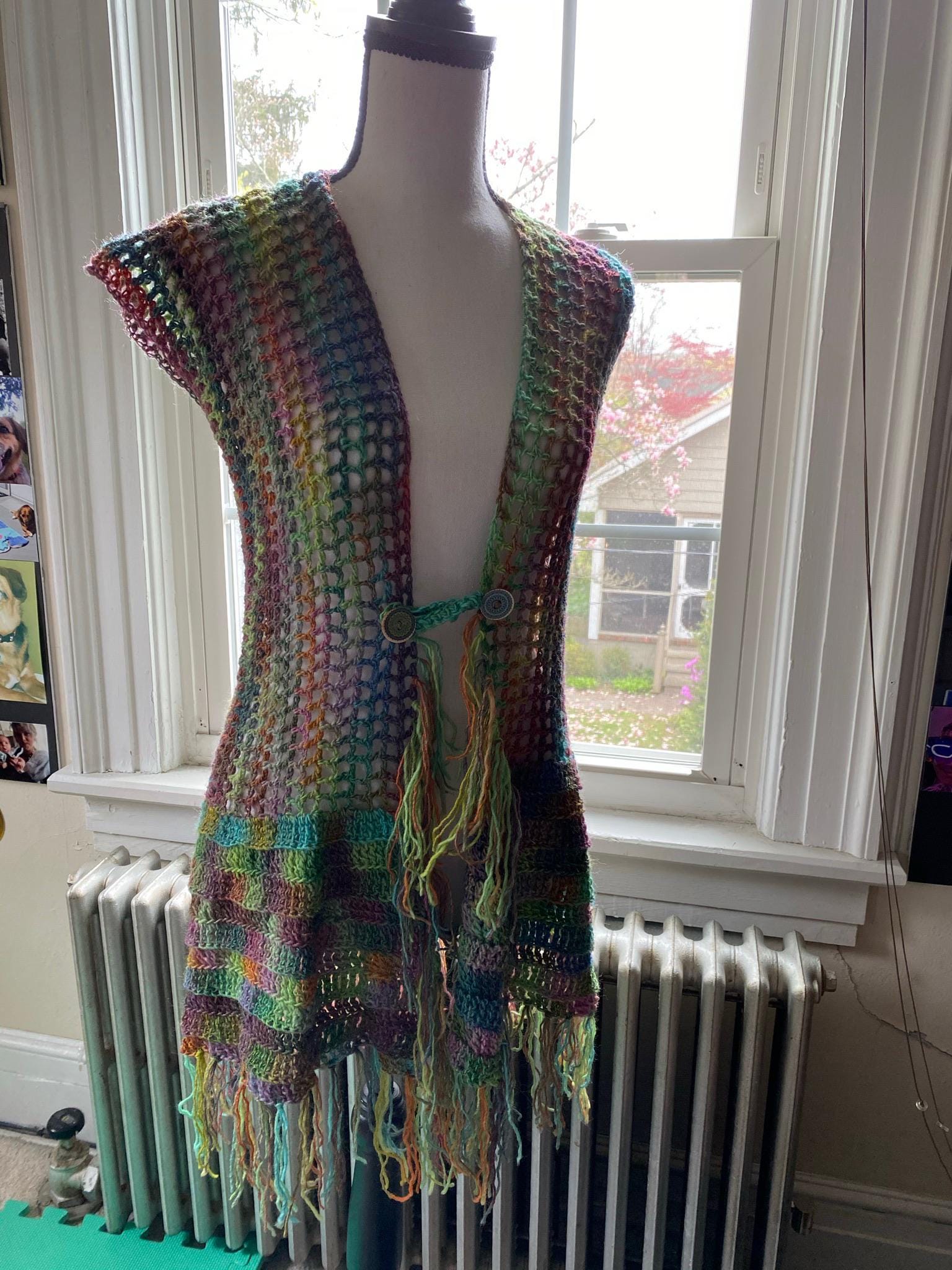 Fringed Hippie Vest Pattern