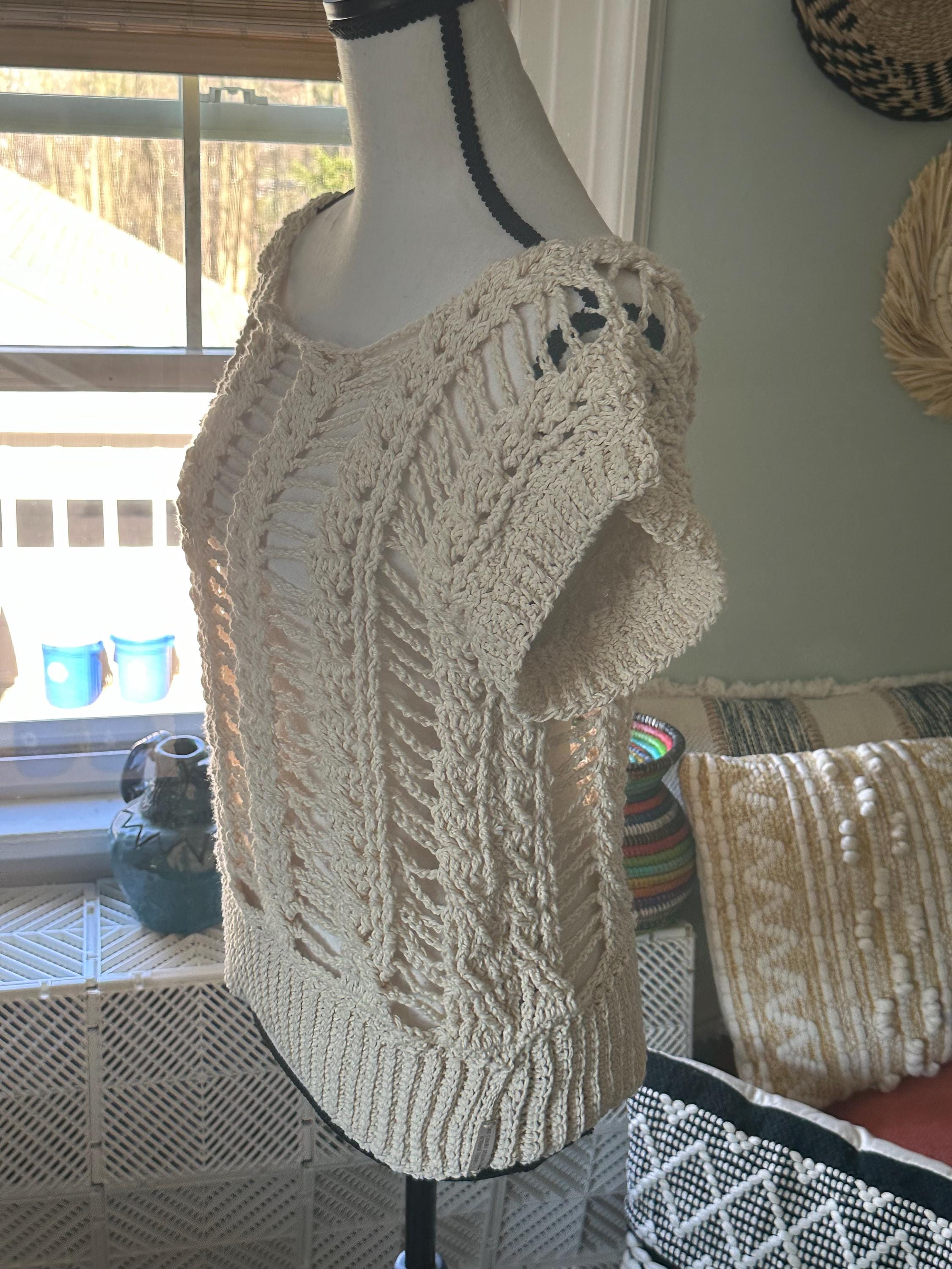 The Laces Crocheted Top