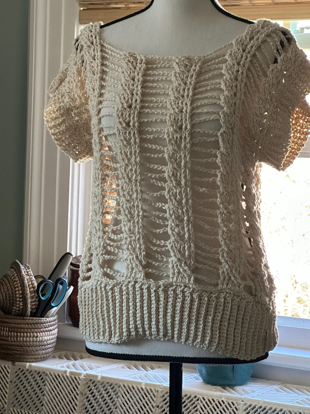 The Laces Crocheted Top