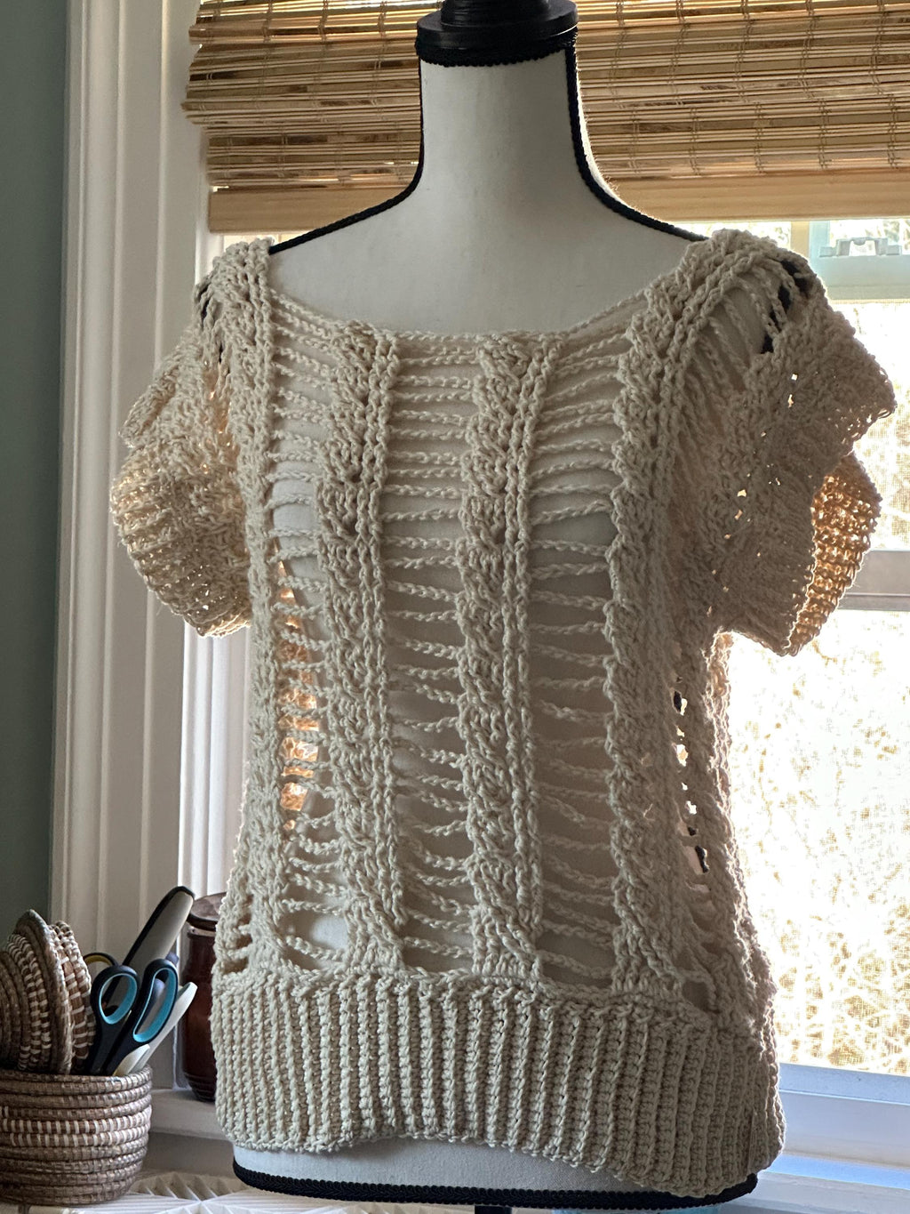 The Laces Crocheted Top