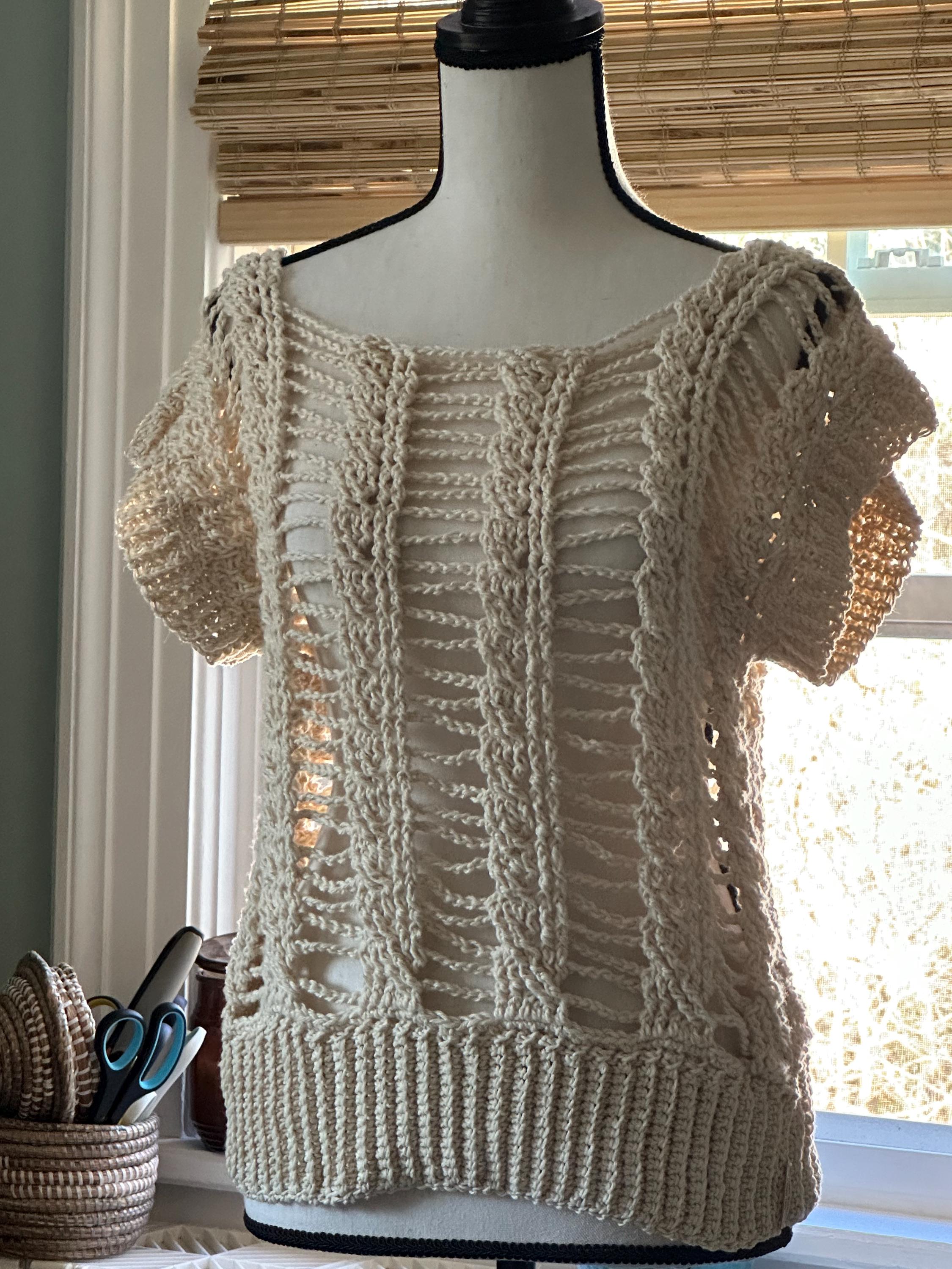 The Laces Crocheted Top