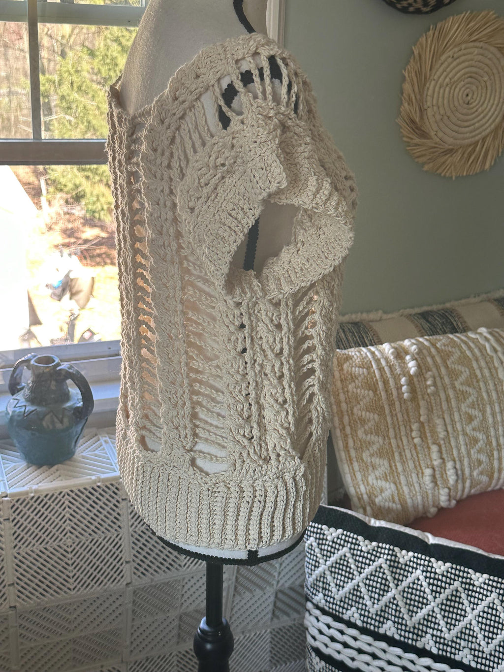 The Laces Crocheted Top