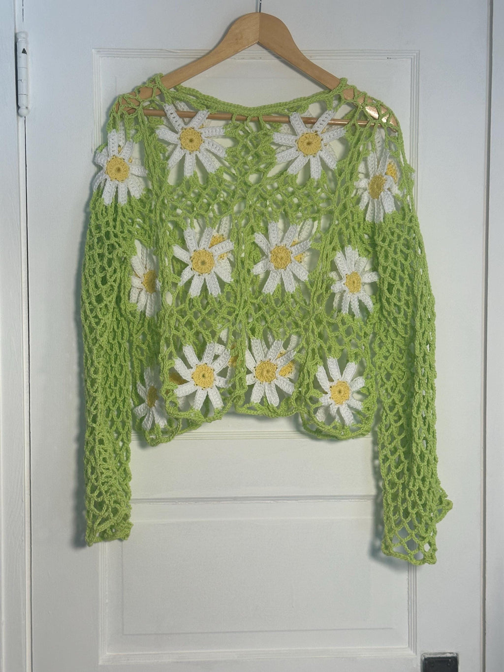 The Handmade Crocheted Daisy Top