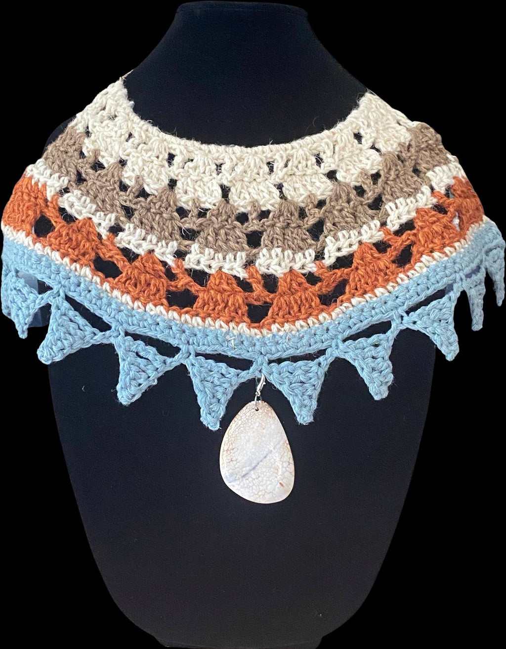 Mandala Necklace with Charm