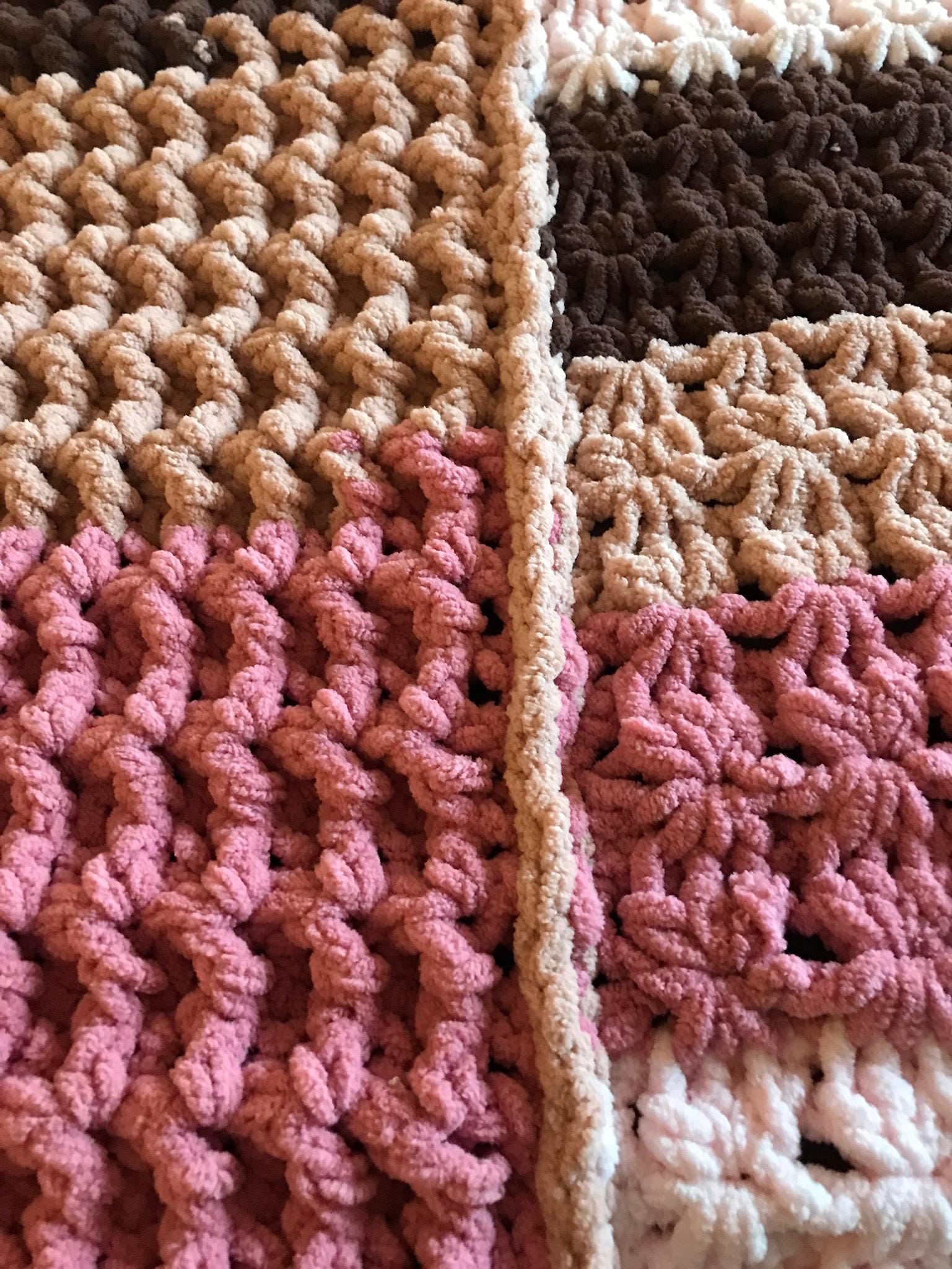 CROCHET PATTERN - TEXTURED BABY BLANKET
