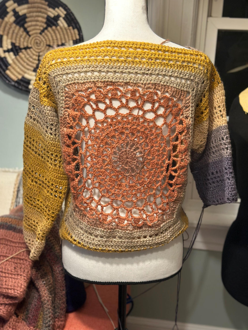 COSMIC MEDALLION SWEATER