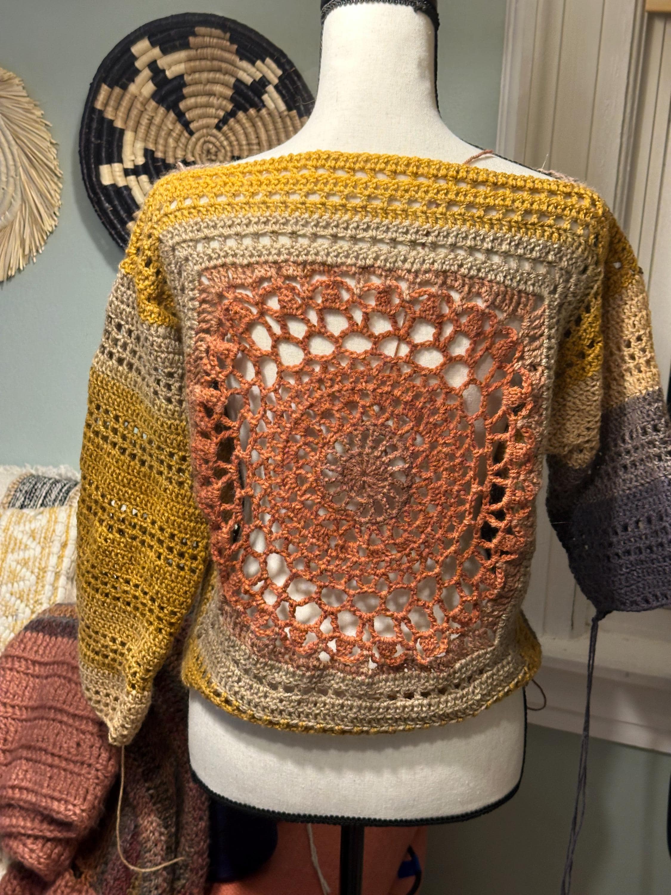 COSMIC MEDALLION SWEATER