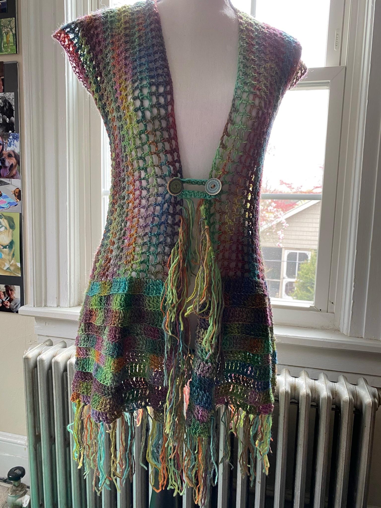 Fringed Hippie Vest Pattern