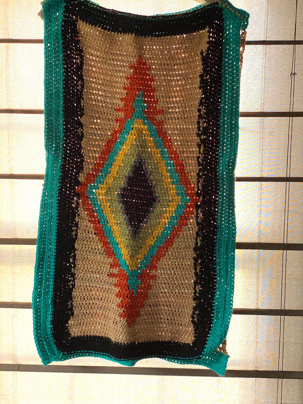 Bohemian Aztec Mosaic Tunic