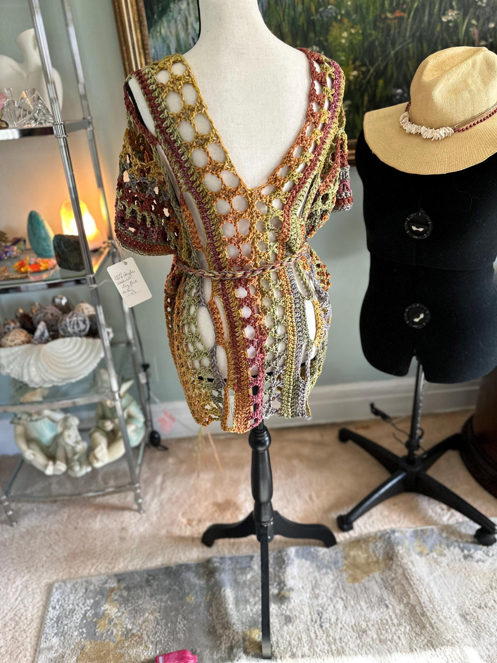 CROCHT PATTERN - The Western - Tunic or Beach Cover Up