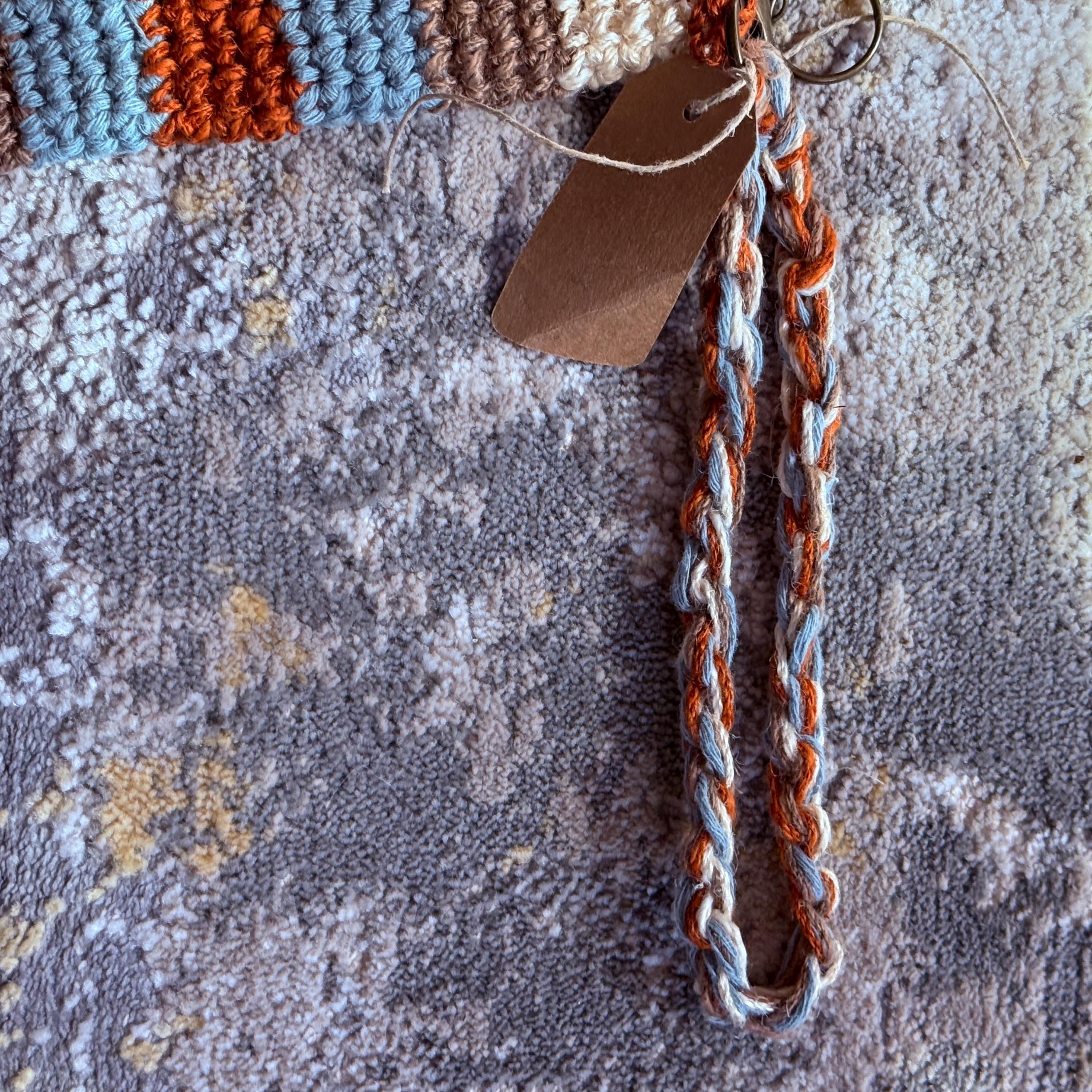 Striped Phone Wristlet