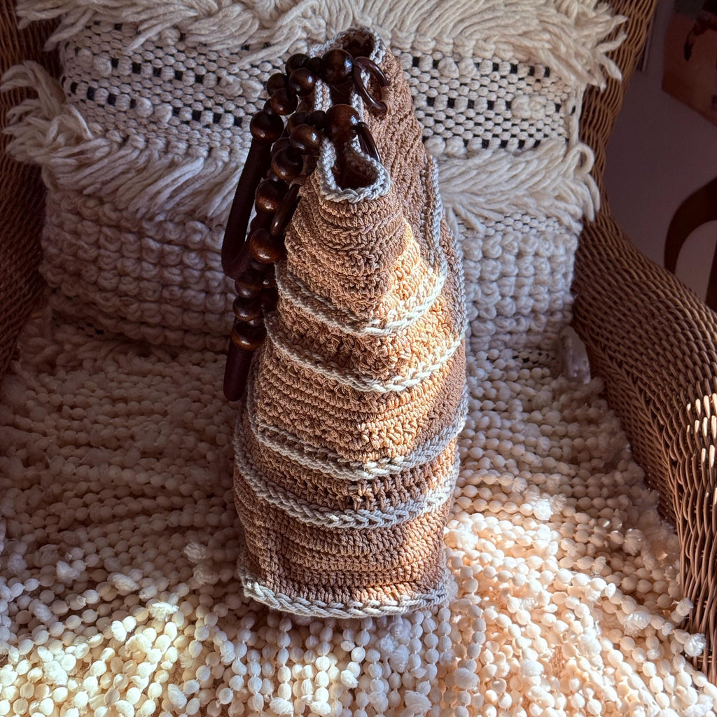 Tapestry Crocheted Hand Bag