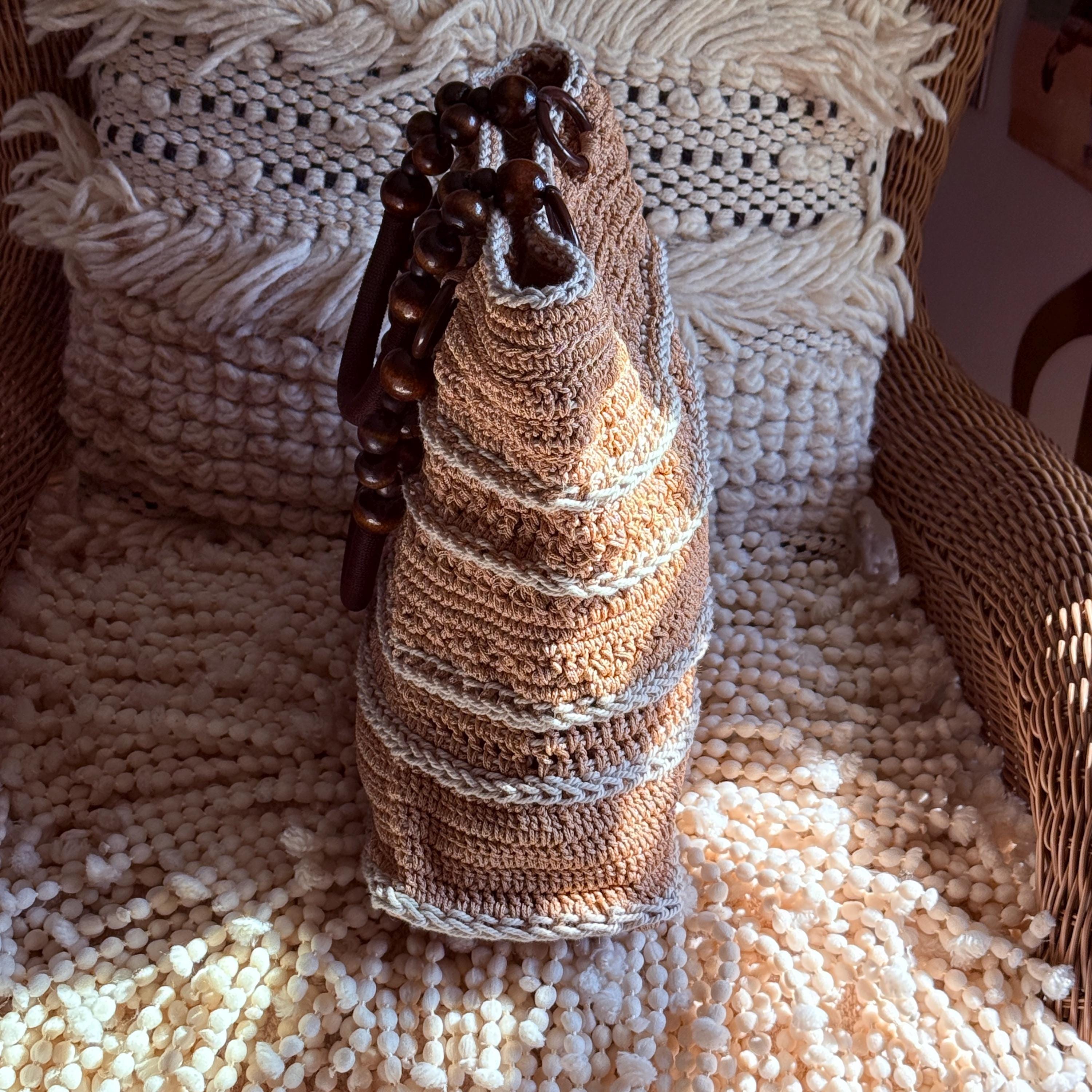 Tapestry Crocheted Hand Bag