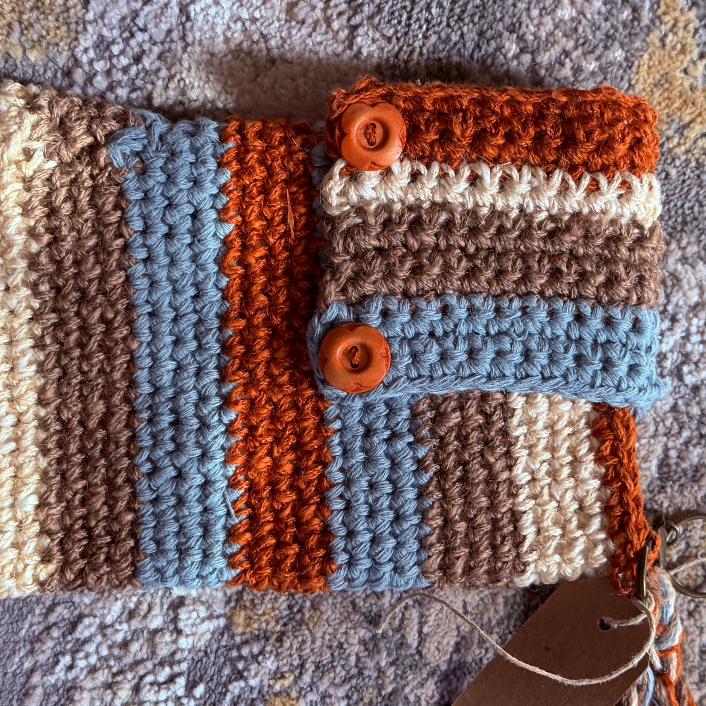 Striped Phone Wristlet