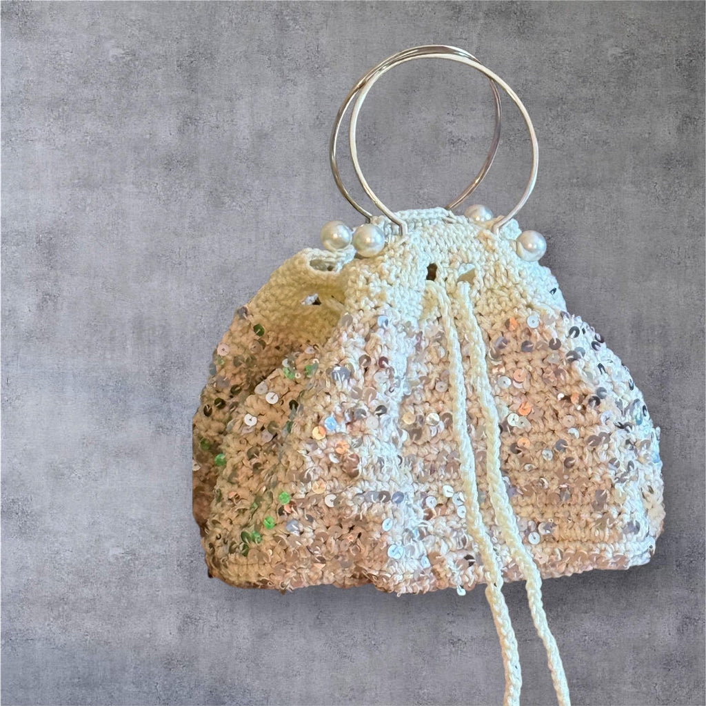 Sequined Bridal Bag